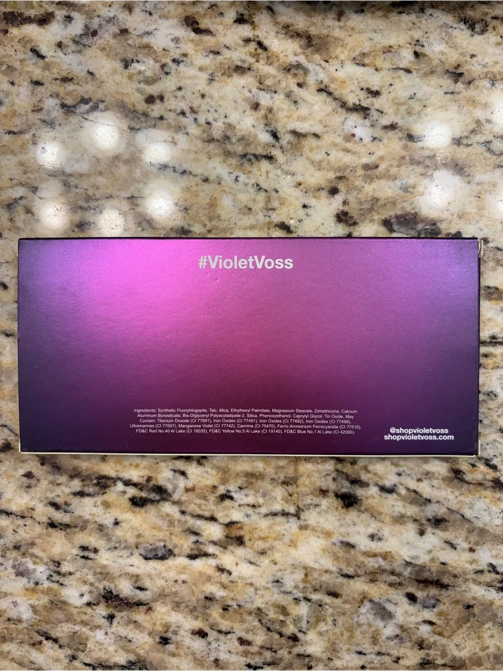 NEW Violet Voss Eyeshadow Palette - Purple, Pink, Gold, Teal, Green, Brown